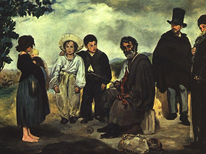 Edouard Manet The Old Musician oil painting image
